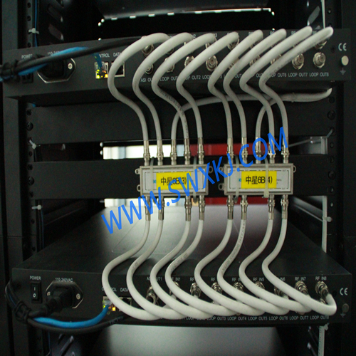 泸定水电站数字卫星机房布线